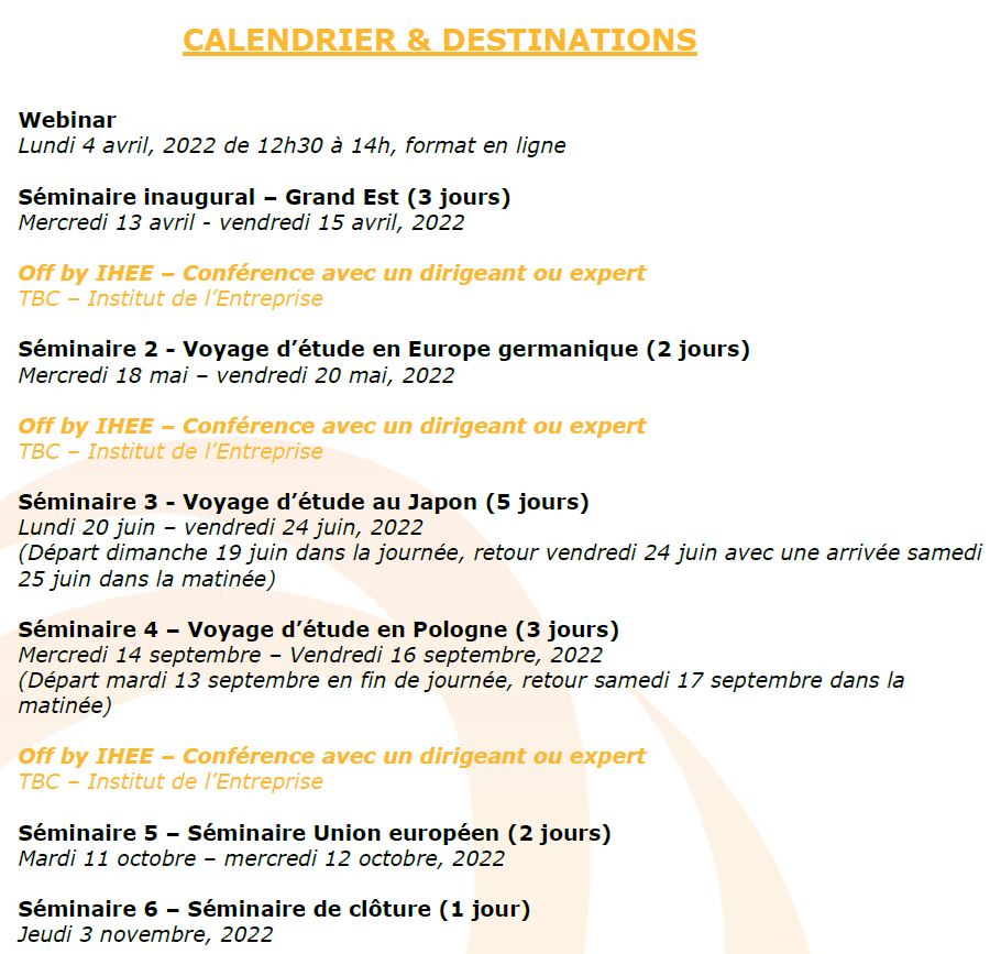 institut des rencontres de la form
